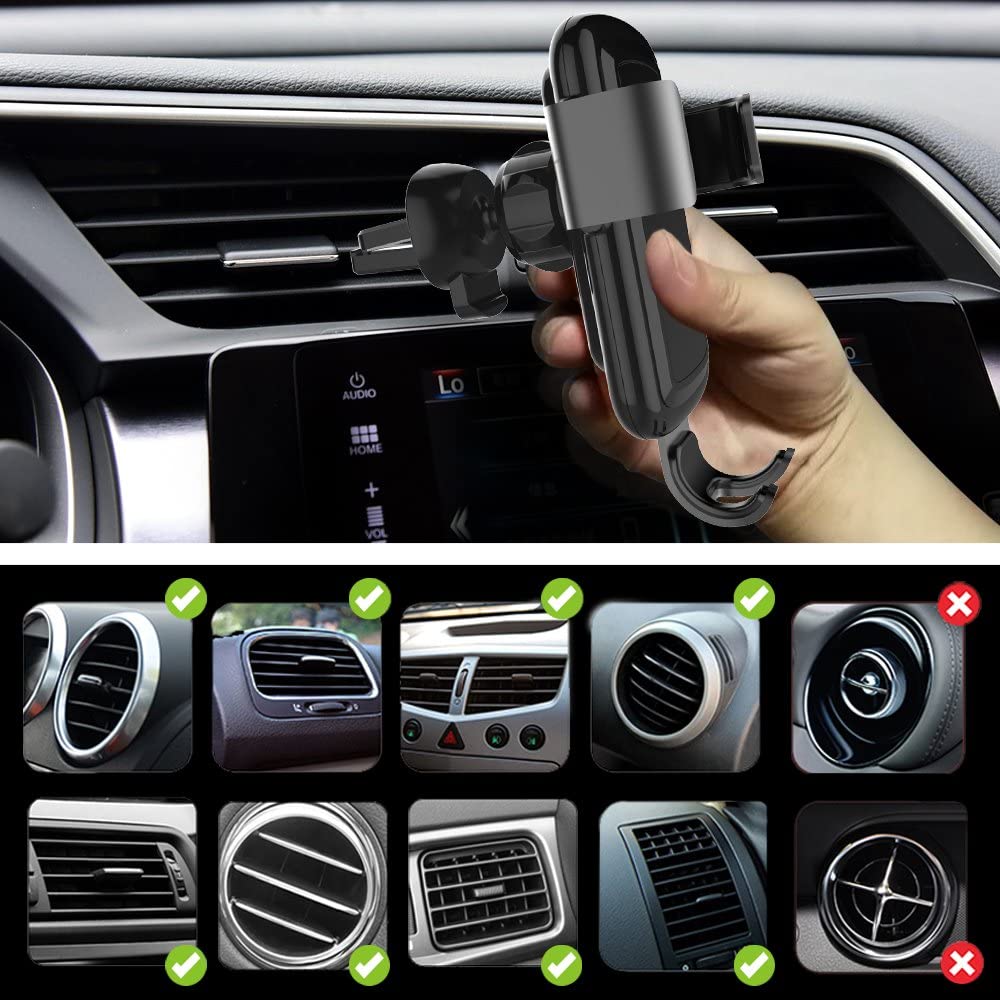Squish Wireless Charger Car Mount Adjustable Gravi