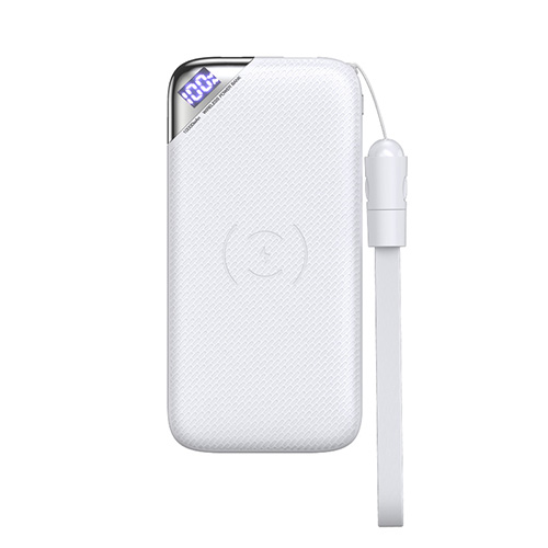 Joyroom 10000 mAh Wireless Power Bank White D-M224