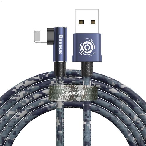 Baseus Camouflage Mobile Game Cable USB For iP 1.5A 2m Blue