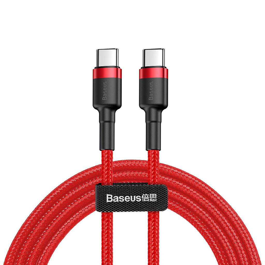 Baseus Cafule Series Type-C PD2.0 60W Flash charge Cable Red