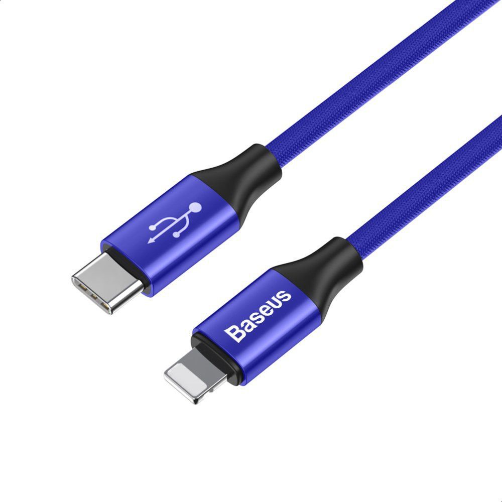Baseus Yiven Series Type-C to iP Cable 2A 1m Blue
